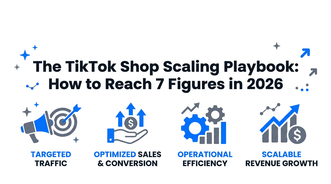 The TikTok Shop Scaling Playbook: How to Reach 7 Figures in 2026
