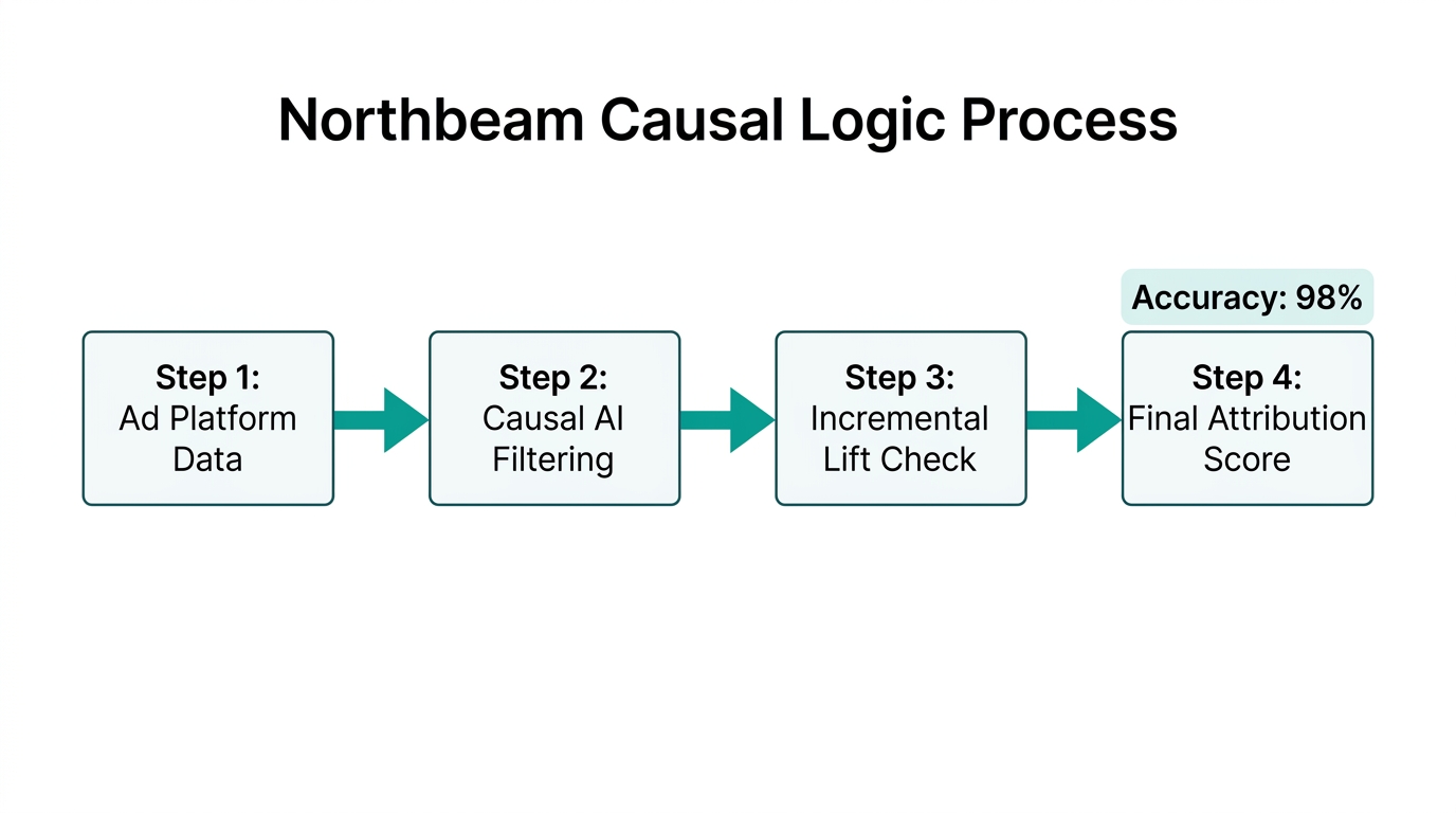 How Northbeam's causal AI validates marketing touchpoints