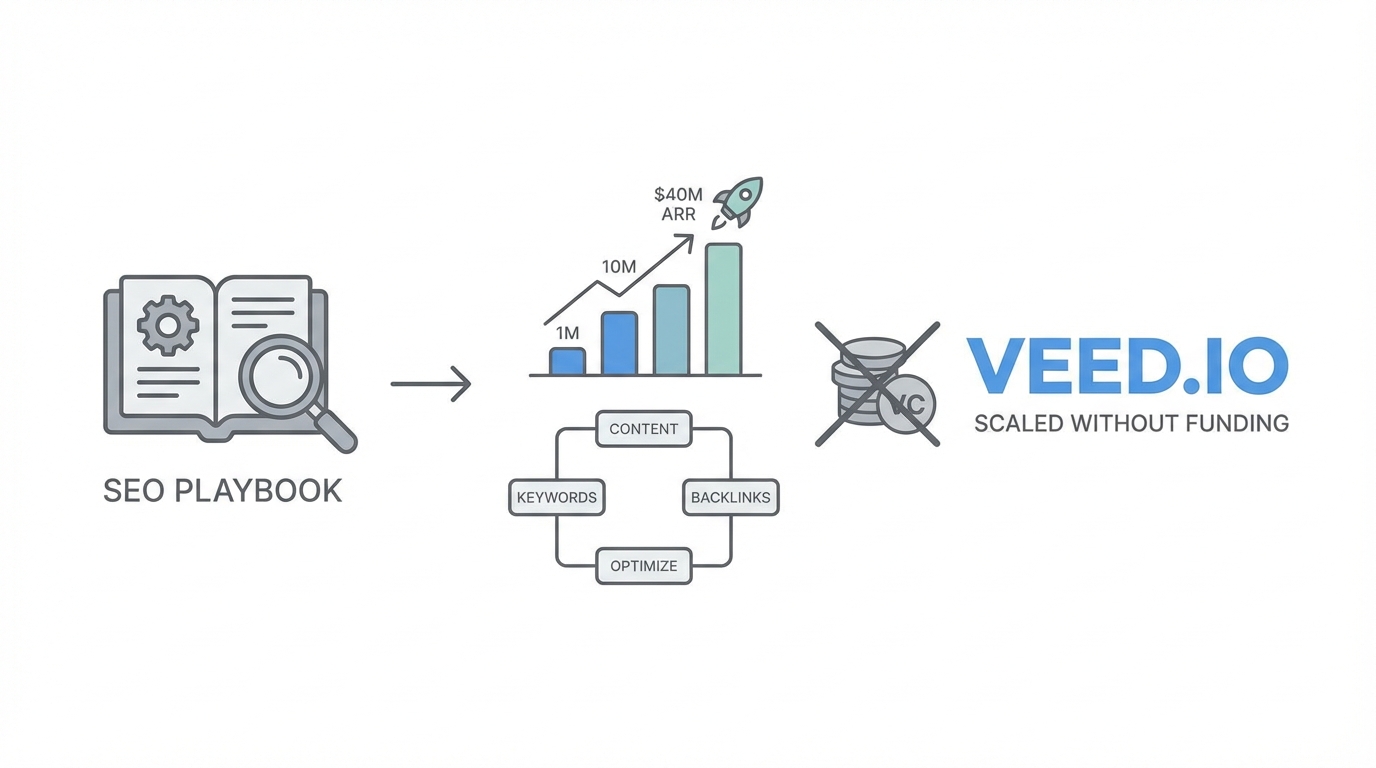 The Brute Force SEO Playbook: How Veed.io Scaled to $40M ARR Without VC Funding