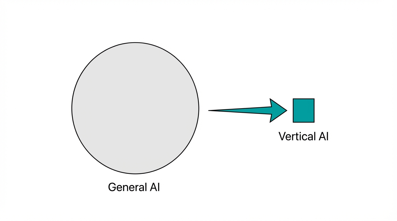 The Shift From General To Vertical Ai