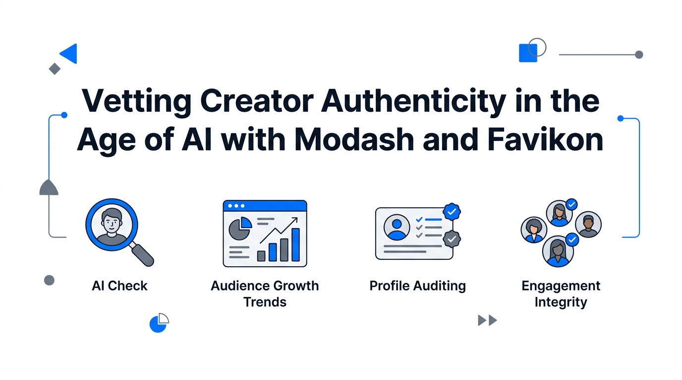 Vetting Creator Authenticity in the Age of AI with Modash and Favikon