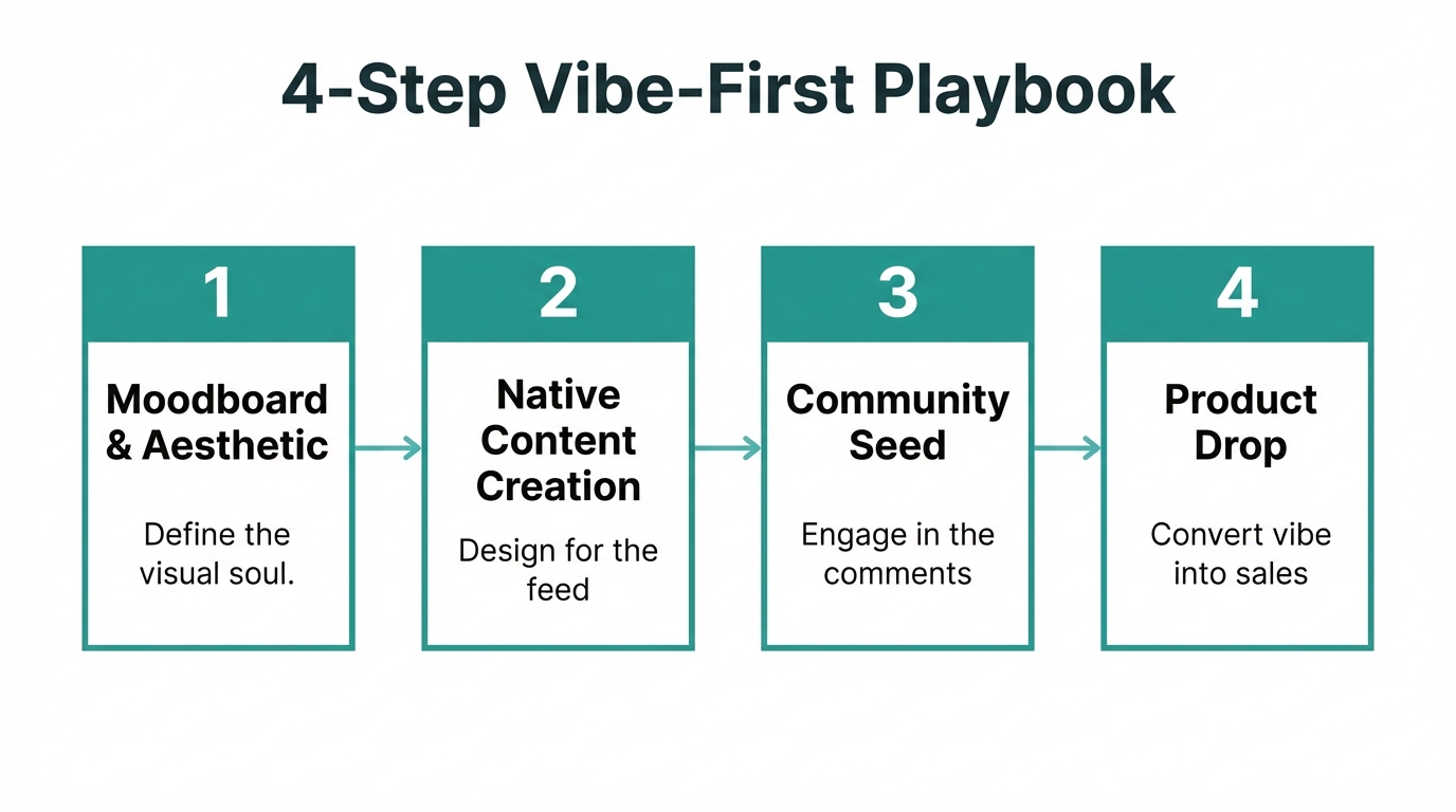 A step-by-step framework for launching a vibe-driven marketing campaign.