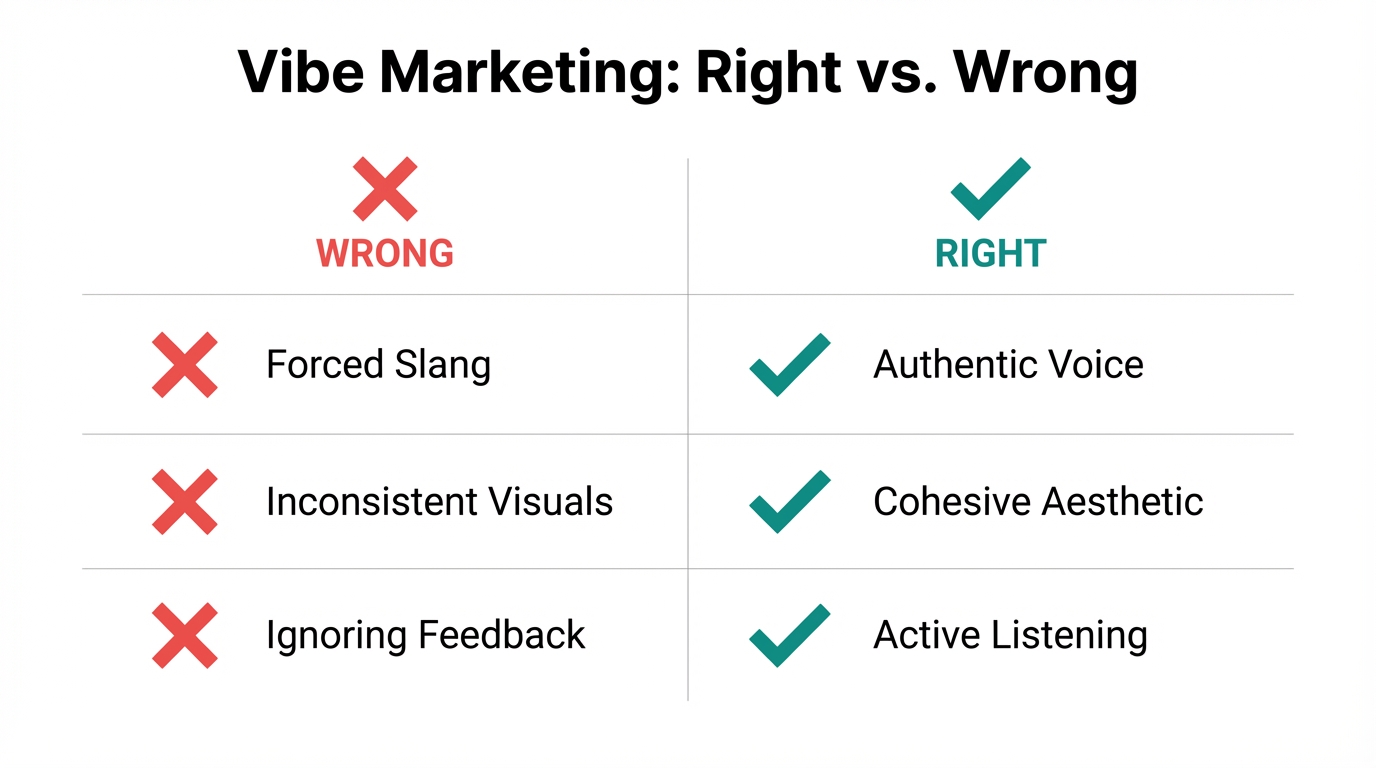 Common pitfalls and best practices for maintaining brand authenticity.