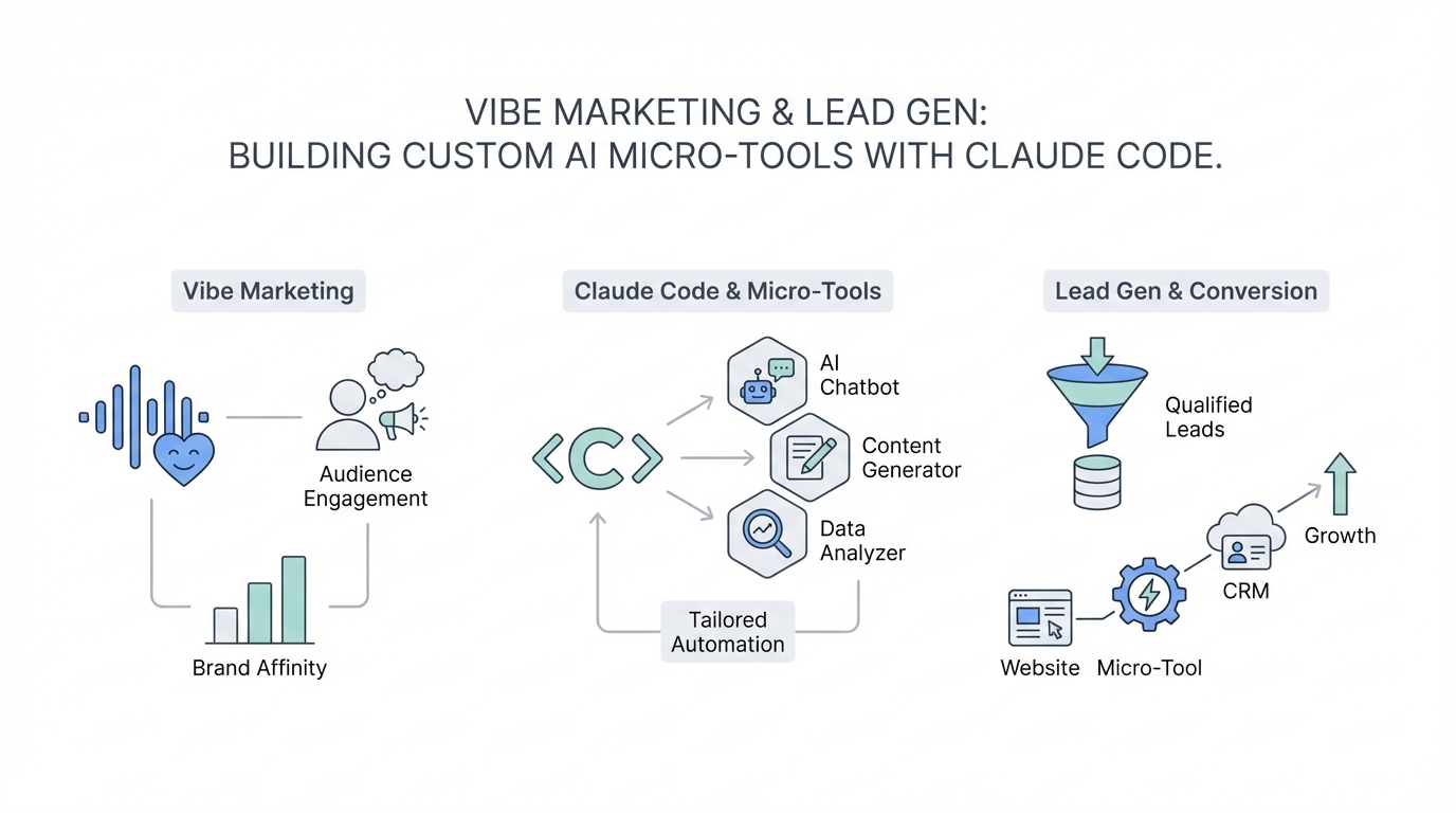 Vibe Marketing & Lead Gen: Building Custom AI Micro-Tools with Claude Code