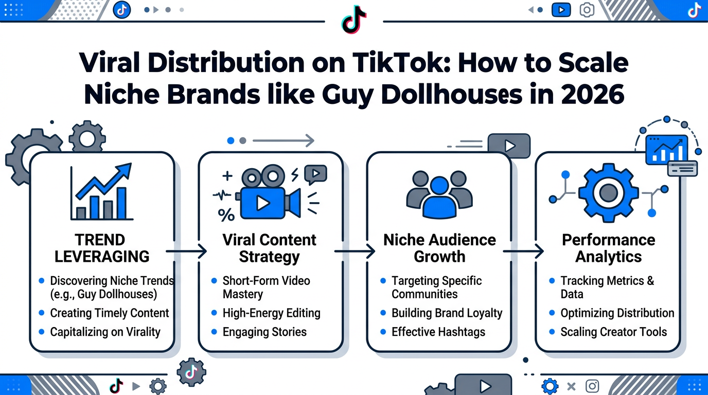 Viral Distribution on TikTok: How to Scale Niche Brands like Guy Dollhouses in 2026
