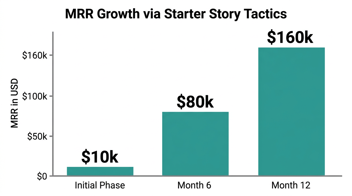 Revenue growth milestones following the implementation of organic acquisition tactics.