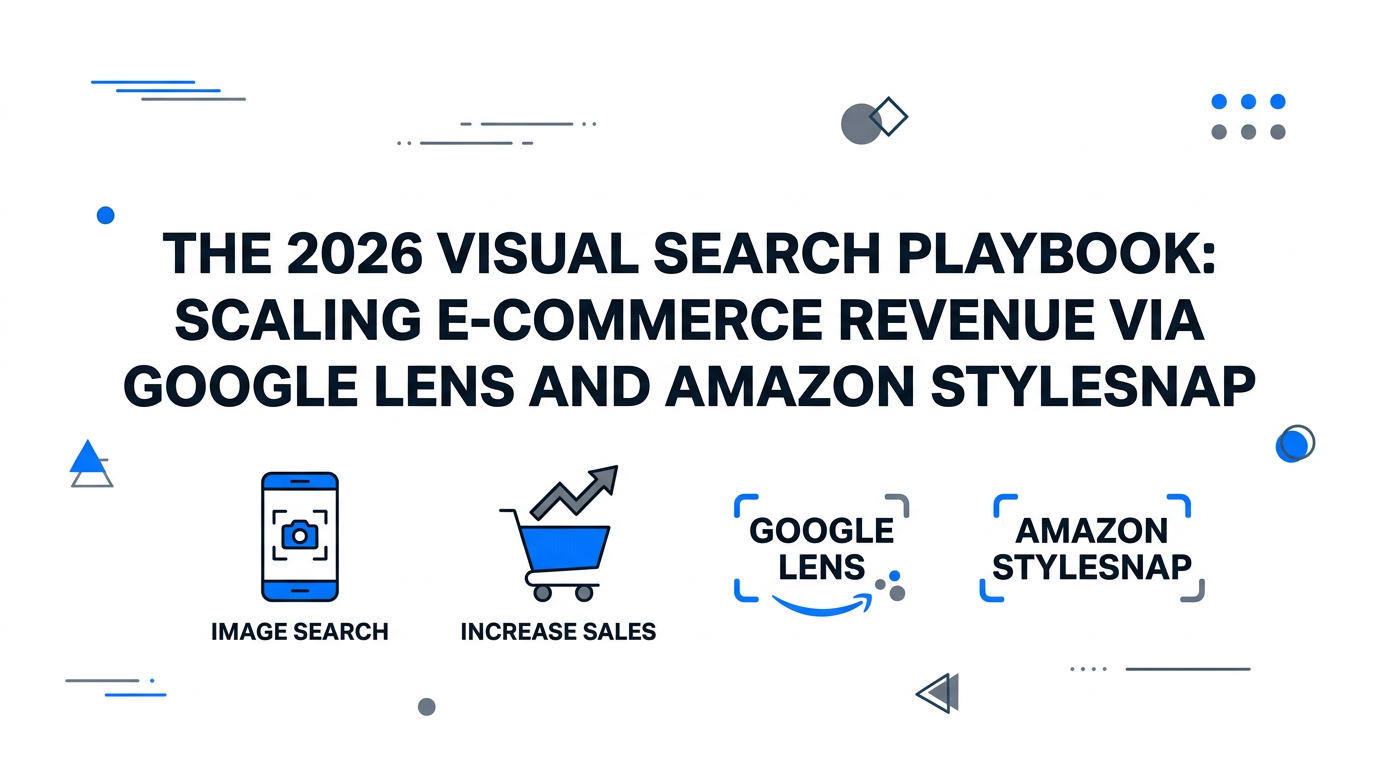 The 2026 Visual Search Playbook: Scaling E-commerce Revenue via Google Lens and Amazon StyleSnap