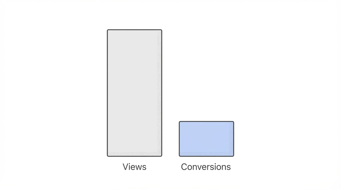 The Influencer Paradox Views Vs Conversions